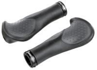 Ergotec handvatset Frisco 140/140mm rubber/gel zw/gr - thumbnail