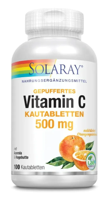 Solaray Vitamine C Gebufferd Kauwtabletten - thumbnail