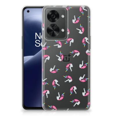 TPU bumper voor OnePlus Nord 2T Unicorns TPU bumper voor OnePlus Nord 2T Unicorns