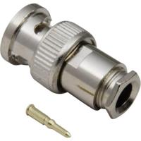 TRU COMPONENTS 1579565 BNC-connector Stekker, recht 50 Ω 1 stuk(s) - thumbnail