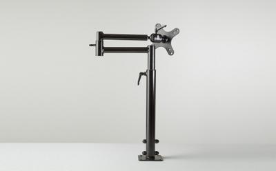 Gamber-Johnson 7170-0590 houder voor platte beeldschermhouder voor bureau, schroeven, zwart