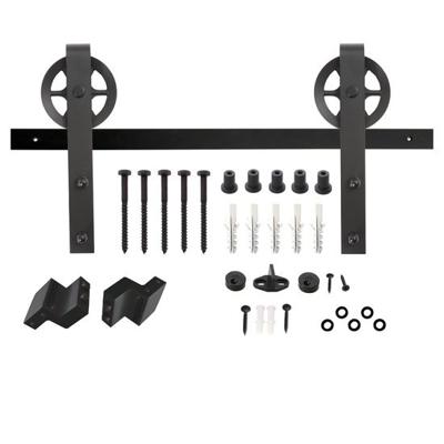 Intersteel Schuifdeursysteem Wheel - mat zwart Intersteel Schuifdeursysteem Wheel - mat zwart