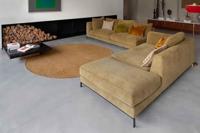 Louis de Poortere - Rond vloerkleed Trammel Structures 9248 Roman Gold - 240 rond - thumbnail