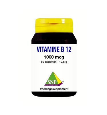 SNP Vitamine B12 1000 mcg 50 Tabletten SNP Vitamine B12 1000 mcg 50 Tabletten