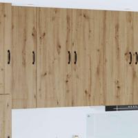 Keukenkast Kalmar Artisan Eiken 80 x 31 x 100 cm Bewerkt hout - thumbnail