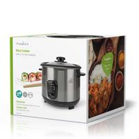 Nedis karc115al rijstkoker 1.5l 500w zilver - thumbnail