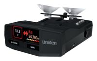 Uniden R8 Extreme langeafstandsradar/laserdetector, dubbele antennes detectie voor en achter met richtingspijlen, ingebouwde GPS met realtime waarschuwingen, spraakwaarschuwingen, roodlichtcamera en - thumbnail