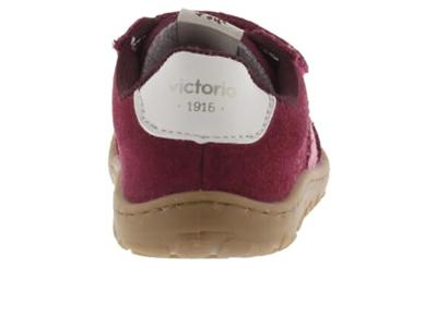 Bosco Barefoot baskets met klittenband VICTORIA fuchsia