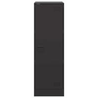 Dressoir 34,5x39x107 cm staal zwart - thumbnail