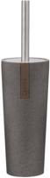 Toiletborstel met Houder Sealskin Pierra Polyresin Grijs - thumbnail