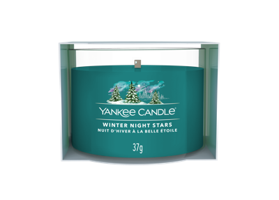Yankee Candle Geurkaars Filled Votive Winter Night Stars - 5 cm / ø 4 cm