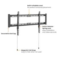 VALUE TV muurbeugel, 27 mm afstand tot de muur , vast, <228,6cm/90, <75kg - thumbnail
