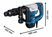 Bosch Professional GSH 5 Breekhamer SDS-MAX in Transportkoffer - 0611338700 - thumbnail