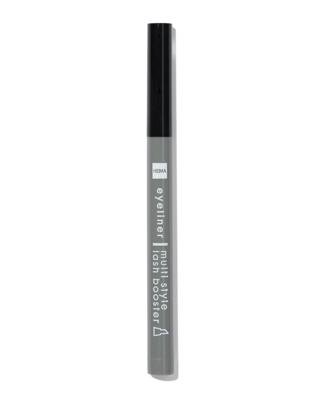 HEMA Eyeliner vloeibaar multi style met lash booster (zwart)