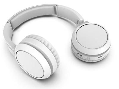 PHILIPS TAH4205WT - Draadloze hoofdtelefoon - Supra auraal - Bluetooth- 32 mm driver - 29 uur autonomie - USB-C- Wit