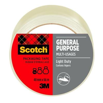 Scotch verpakkingsplakband Classic, ft 48 mm x 66 m, transparant, per rol