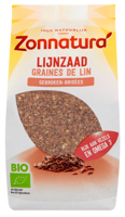 Zonnatura Lijnzaad gebroken bio 400 Gram - thumbnail