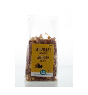 TerraSana Pinda vlies zonder zout geroosterd bio 250 Gram TerraSana Pinda vlies zonder zout geroosterd bio 250 Gram