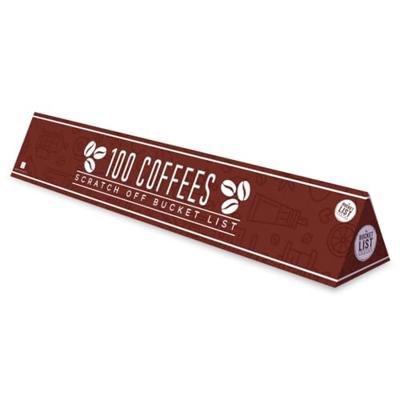 Gift Republic Scratch Poster - 100 Koffie