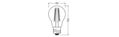 OSRAM HOMELIGHTING 4099854468155 LED-lamp Energielabel D (A - G) E27 5.9 W Daglichtwit (Ø x h) 60.00 mm x 60.00 mm 1 stuk(s) OSRAM HOMELIGHTING 4099854468155 LED-lamp Energielabel D (A - G) E27 5.9 W Daglichtwit (Ø x h) 60.00 mm x 60.00 mm 1 stuk(s)