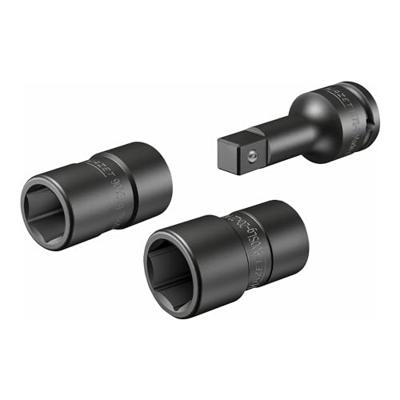 HAZET Dopsleutel FORD wielschroefverbinding 900SLG-1822/3 · 1/2 inch (12,5 mm) vierkant hol · Buiten-zeskant-tractieprofiel · 3-delig · 18 x 20 · 20 x