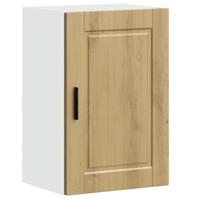 Keukenwandkast Porto bewerkt hout artisanaal eikenkleur - thumbnail