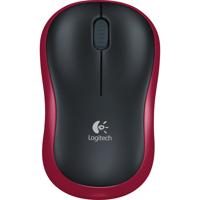 Logitech M185 Muis Radiografisch Optisch Rood 3 Toetsen 1000 dpi - thumbnail