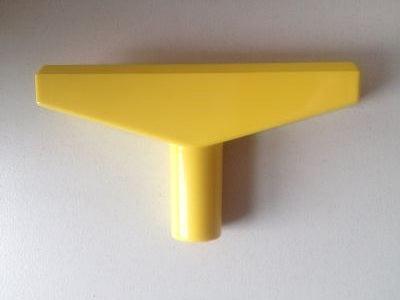 T-stuk 90 mm geel voor profiel-1