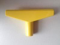 T-stuk 90 mm geel voor profiel-1 - thumbnail