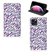Apple iPhone 11 Pro Max | Hoesje met Magneet | Feathers Color - thumbnail