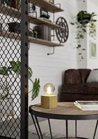 Eglo TafellampPrestwick 2 Licht hout - 43733 - thumbnail