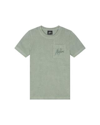 Malelions Signature Towelling Zomerset Kids Lichtgroen - Maat 140 - Kleur: Lichtgroen | Soccerfanshop