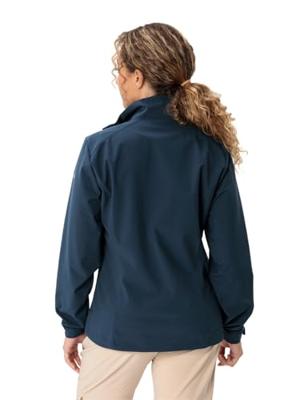 Vaude Hurricane IV Softshell Jas Dames Dark Sea 42
