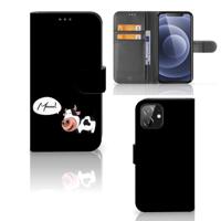 iPhone 12 | 12 Pro (6.1") Leuk Hoesje Cow - thumbnail