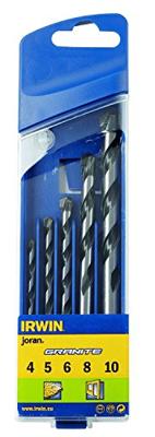 Irwin graniet betonborenset 5-delig Irwin graniet betonborenset 5-delig
