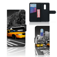 OnePlus 6 Flip Cover New York Taxi - thumbnail