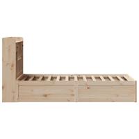 Bedframe zonder matras massief grenenhout 75x190 cm - thumbnail