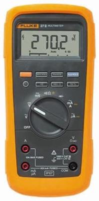 Fluke 27II/EUR Multimeter Digitaal Waterbestendig (IP67) CAT III 1000 V, CAT IV 600 V Weergave (counts): 6000 Fluke 27II/EUR Multimeter Digitaal Waterbestendig (IP67) CAT III 1000 V, CAT IV 600 V Weergave (counts): 6000