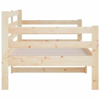 Slaapbank zonder matras 90x190 cm massief grenenhout