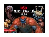 D&D 5.0 Monster Cards Challenge 0-5 - thumbnail