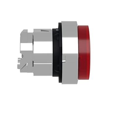 Schneider Electric ZB4BH43 ZB4BH43 (Ø) 22 mm Zonder markering Chroom, Rood 1 stuk(s)