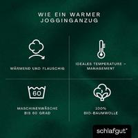 Schlafgut Schlafgut Soft Contact Jersey Flanel Hoeslaken L - 140x200 - 160x200 690 Green Deep - thumbnail