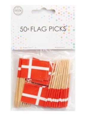 Vlaggenprikkers Denemarken (50st)