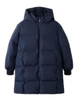 Name it winter winterjas meisjes - blauw - puffer, lang - NkfMusk - thumbnail