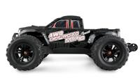 Amewi Hyper Go MTX10 Zwart Brushless 1:10 RC auto Elektro Monstertruck RTR 2,4 GHz - thumbnail