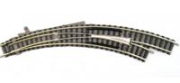 N Fleischmann Piccolo (met ballastbed) 9169 Gebogen wissel, Rechts 45 ° 356.5 mm, 420 mm 1 stuk(s) - thumbnail