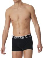 Schiesser Boxershorts 95/5 zwart 5-pack - thumbnail