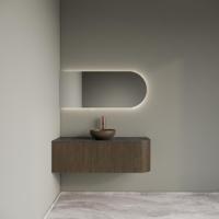 Badkamermeubelset Gliss Design Alluro 120 cm Links Ash Grey - thumbnail