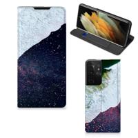 Samsung Galaxy S21 Ultra Stand Case Sea in Space - thumbnail