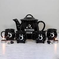 Theepot en Kopjes 'Witches Brew' - set - thumbnail